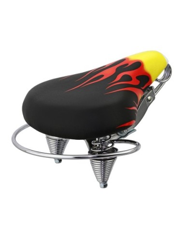 Beach Cruisers Saddle 841 Flames.
